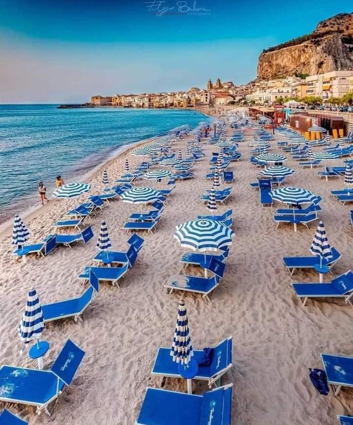 Green Villa Sand Beach Center Close Sea Veiw Cefalù Εξωτερικό φωτογραφία